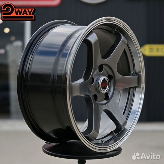 R17 Volk Racing TE37SL Стиль 8.0J ET35 5*114.3 Гра