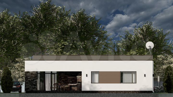 Дом 215 м² на участке 8 сот.