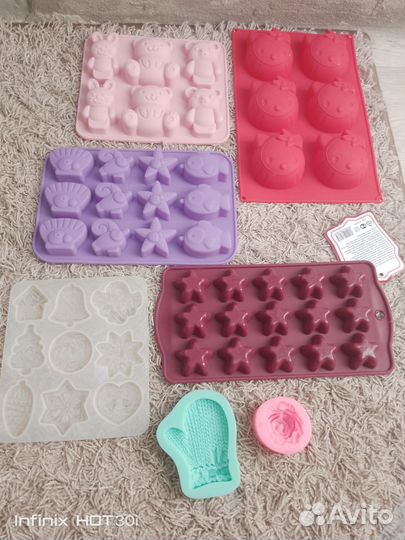 Формочки силиконовые