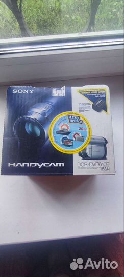 Sony DCR-dvd610e видеокамера