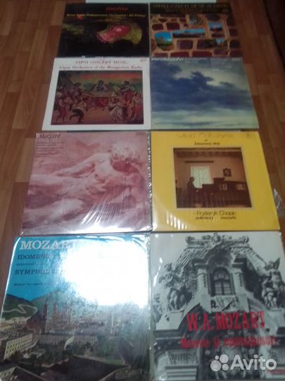 Зарубежные пластинки классической музыки