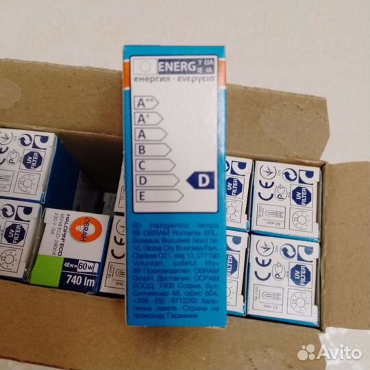 Osram 66748 ECO - лампа halopin