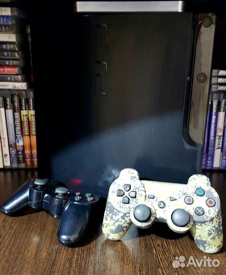 Sony PS3 + 50игр + 2джоя