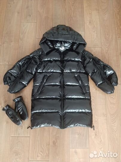 Пуховик зимний женский 42-44 (oversize)