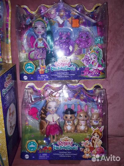 Enchantimals королевские, новые наборы
