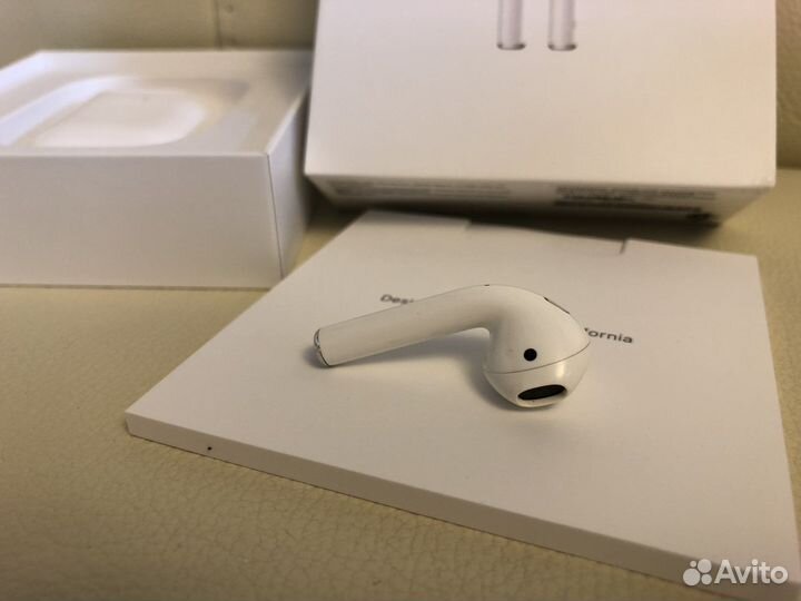 Кейс для airpods 2, правый наушник airpods 1