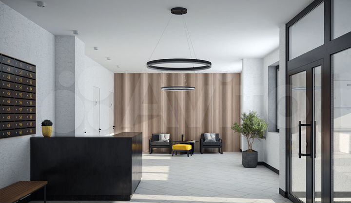 2-к. квартира, 63,7 м², 6/9 эт.