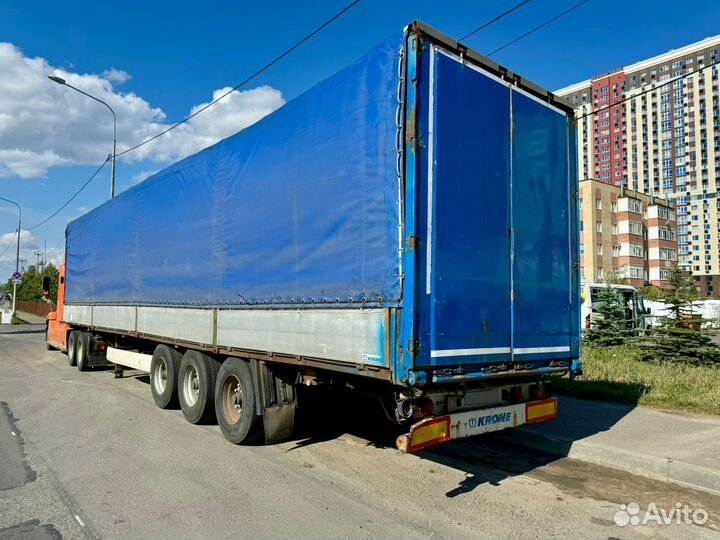 Полуприцеп шторно-бортовой Krone SD, 2007