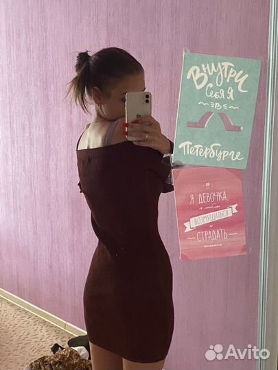 Платье bershka