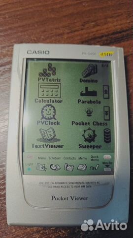 Кпк Casio Pocket Viewer PV-S450