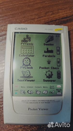 Кпк Casio Pocket Viewer PV-S450