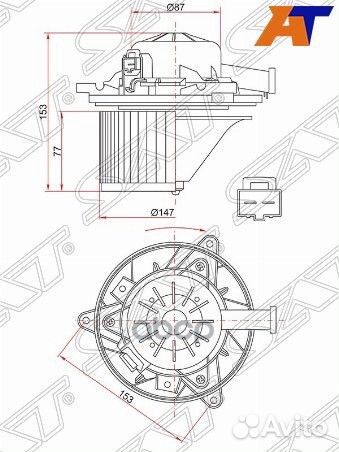 Мотор отопителя салона chevrolet cruze 09/opel