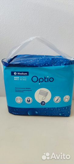 Подгузники-трусы для взрослых Optio Medium 24 шт