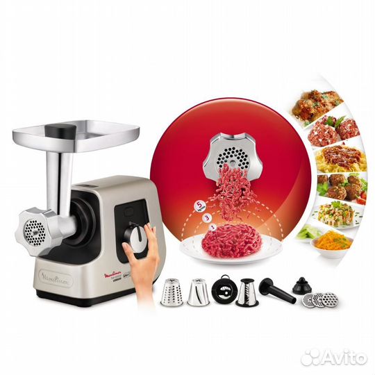 Новая Мясорубка Moulinex HV9 ME740 2300 Вт