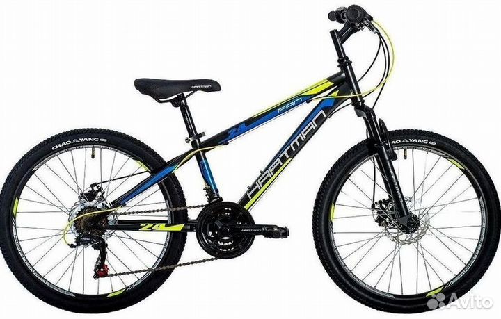 Детский горный велосипед Hartman Fan Disc 24