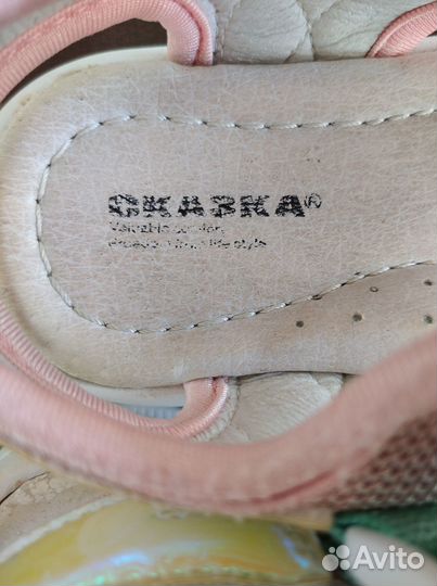 Летняя обувь на девочку