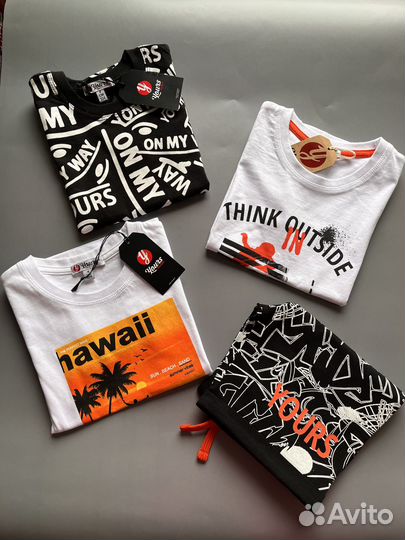 Футболки, шорты, Yours, оригинал. р. 104
