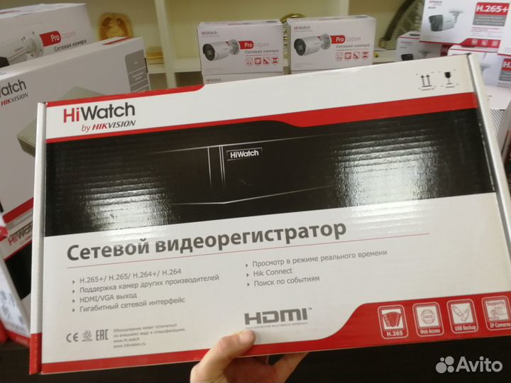 DS-N304P(C) 4-кан POE ip-видеорегистратор HiWatch