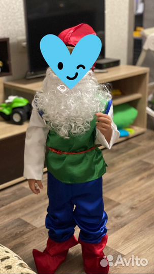 Новогодний костюм гномика