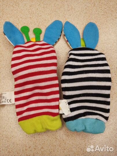 Погремушки на ножки