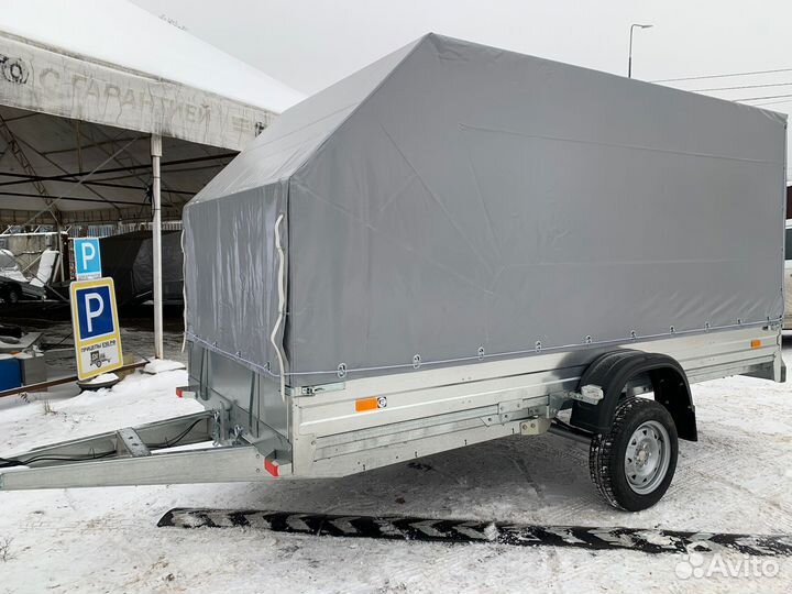 Прицеп сст 7132-09-Ш (Борт-Аппарель и Тент 1.53)