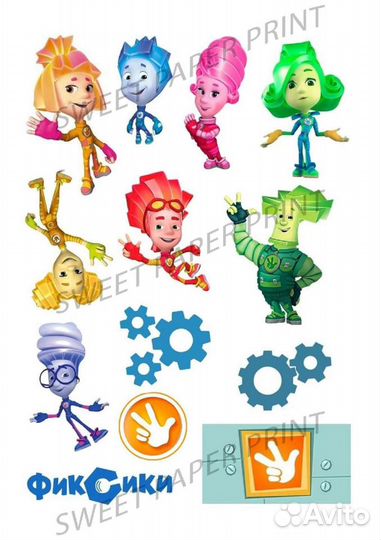 Печать на сахарной, вафельной бумаге