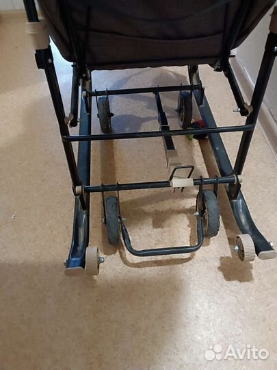 Детские санки коляска бу