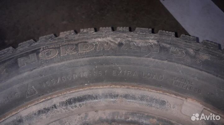 195/65 R15 Michelin X-Ice North Зима Штампованные