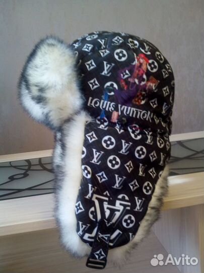 Женская шапка-ушанка