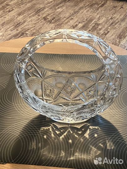 Ваза хрустальная СССР