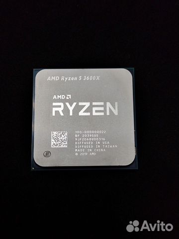 Процессор AMD Ryzen 5 3600X OEM AM4 купить в Перми | Электроника | Авито