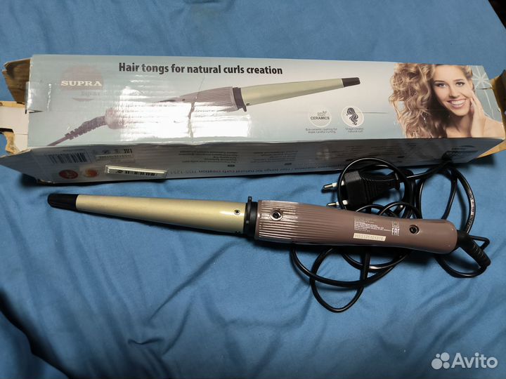 Щипцы (плойка) для завивки волос Supra HS-1251