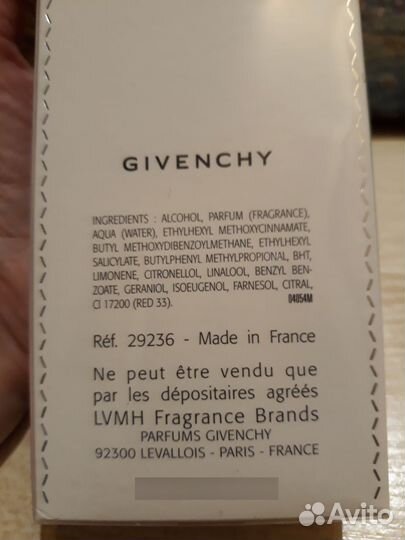 Духи винтаж Hot Couture Givenchy 100 ml