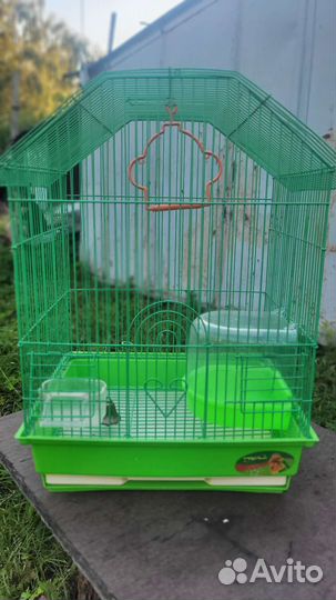 Клетка для попугая бу