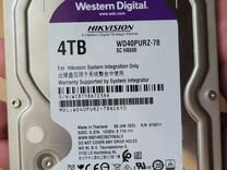 1 Жесткий диск HDD Western Digital WD40purz 4Тб