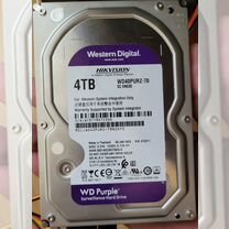 1 Жесткий диск HDD Western Digital WD40purz 4Тб