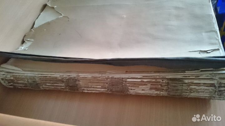 Антикварная книга-альбом