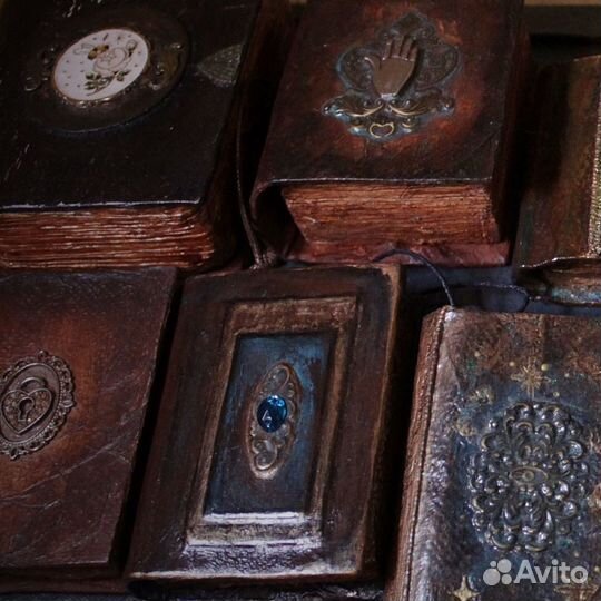 Елочные игрушки ручной работы набор, папье маше