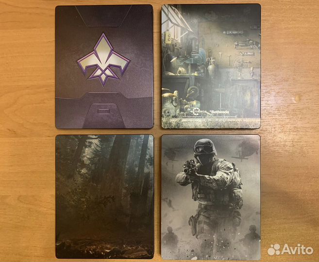 Стилбуки (steelbook) от игр