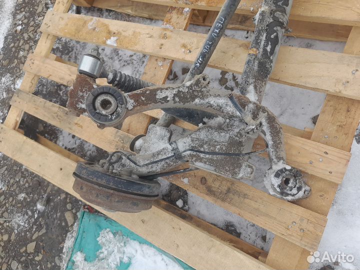 Задняя балка peugeot 206