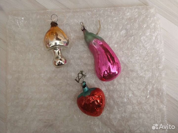 Елочные игрушки СССР