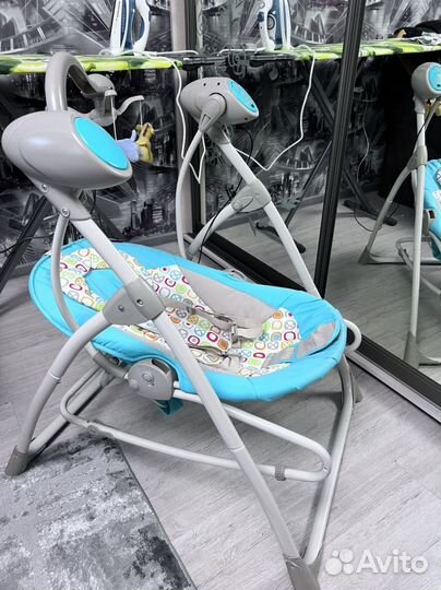 Детские качели шезлонг