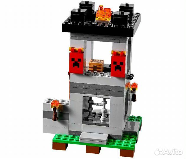 Конструктор Крепость Майнкрафт 990 детали 10472