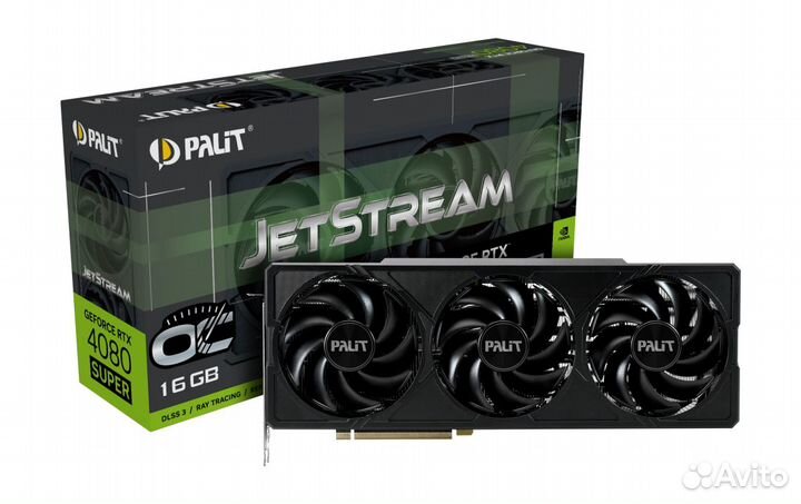 Palit GeForce RTX 4080 Super JetStream OC - новая