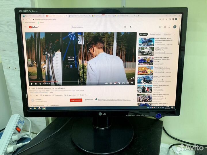 LG Flatron L227WT Монитор 22 дюйма 75 Гц