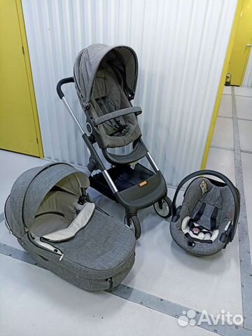 Детская Коляска Stokke trailz 3 в 1 + конверт
