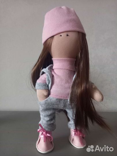 Интерьерная кукла ручной работы tilda