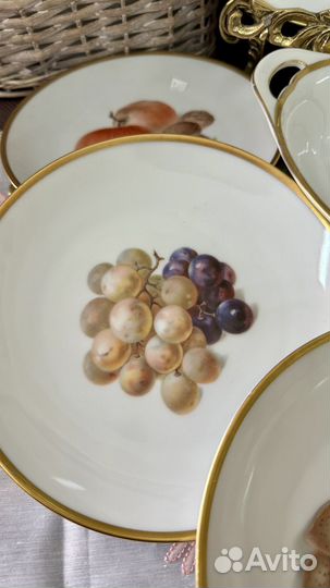 Антикварные тарелки и блюдо Thomas