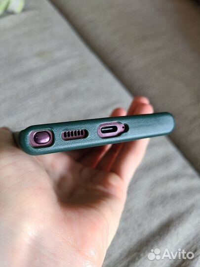 Чехол Leather Case для Samsung Galaxy S22 Ultra