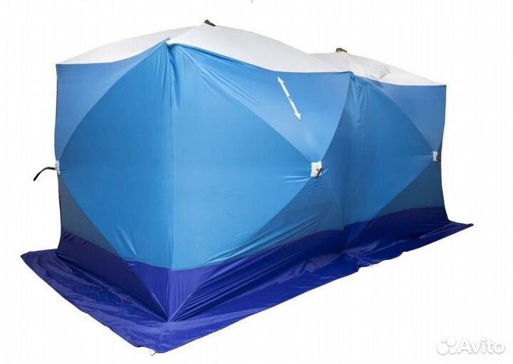 Зимняя палатка cube трехслойная бу